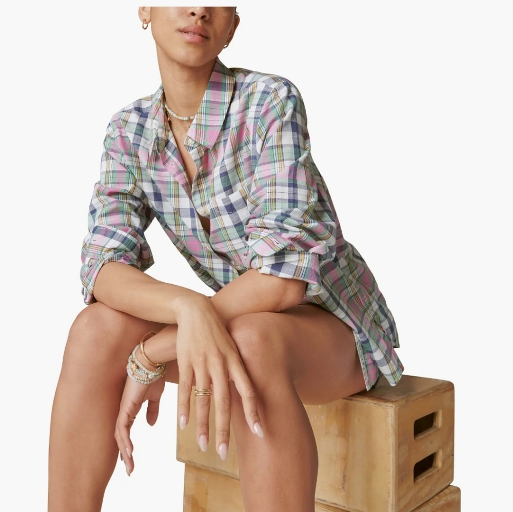 Lucky Brand Multicolor Plaid Shirt
